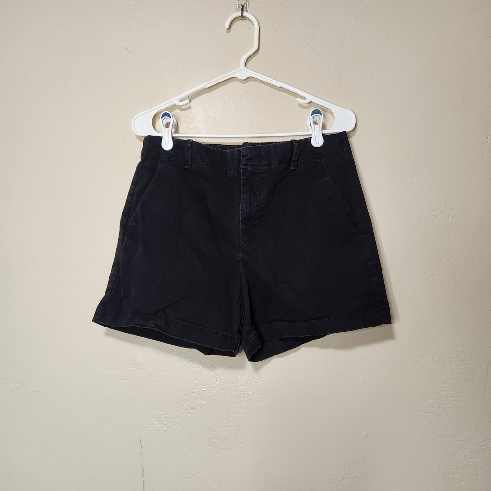 Banana Republic Authentic Chino Black‎ Short Womens Size 6